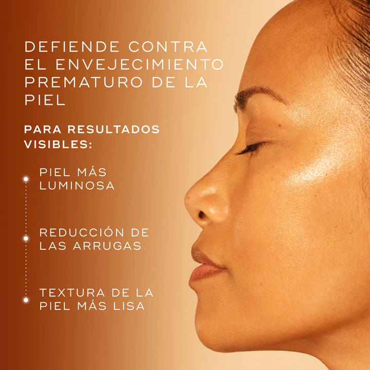 C Tetra Advanced defiende contra el envejecimiento prematuro de la piel