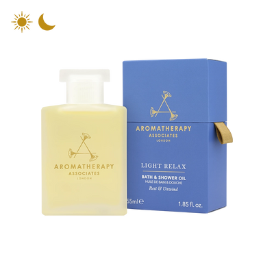 Light Relax Bath And Shower Oil - Aromatherapy Associates - Pure Niche Lab