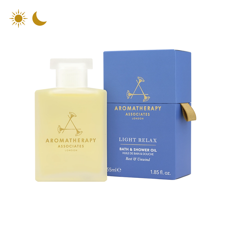 Light Relax Bath And Shower Oil - Aromatherapy Associates - Pure Niche Lab
