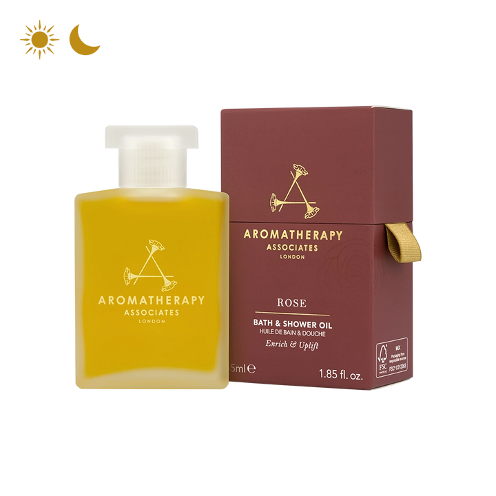 Rose Bath &amp; Shower Oil - Aromatherapy Associates - Pure Niche Lab