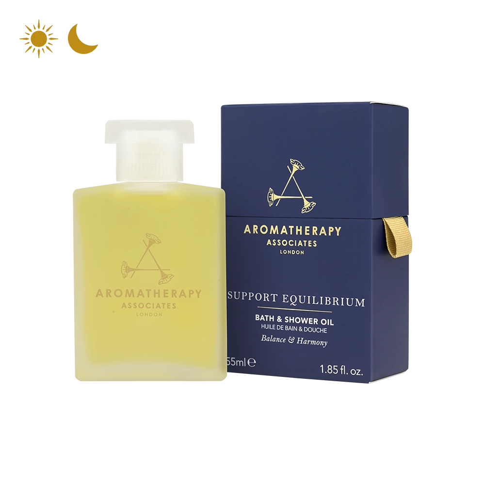 Support Equilibrium Bath And Shower Oil - Aromatherapy Associates - Pure Niche Lab