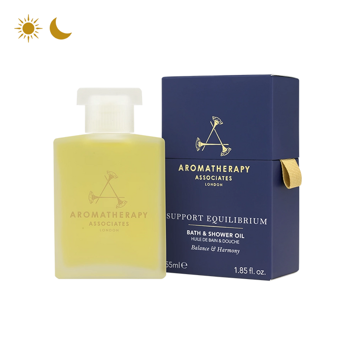 Support Equilibrium Bath And Shower Oil - Aromatherapy Associates - Pure Niche Lab