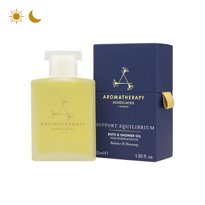 Support Equilibrium Bath And Shower Oil - Aromatherapy Associates - Pure Niche Lab
