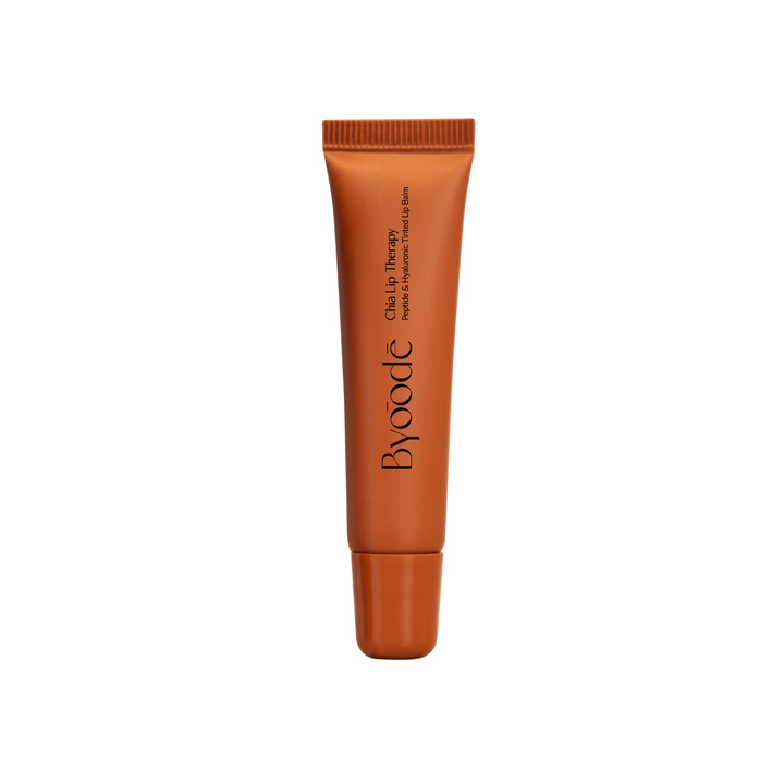 Envase de Chia Lip Therapy con fondo blanco