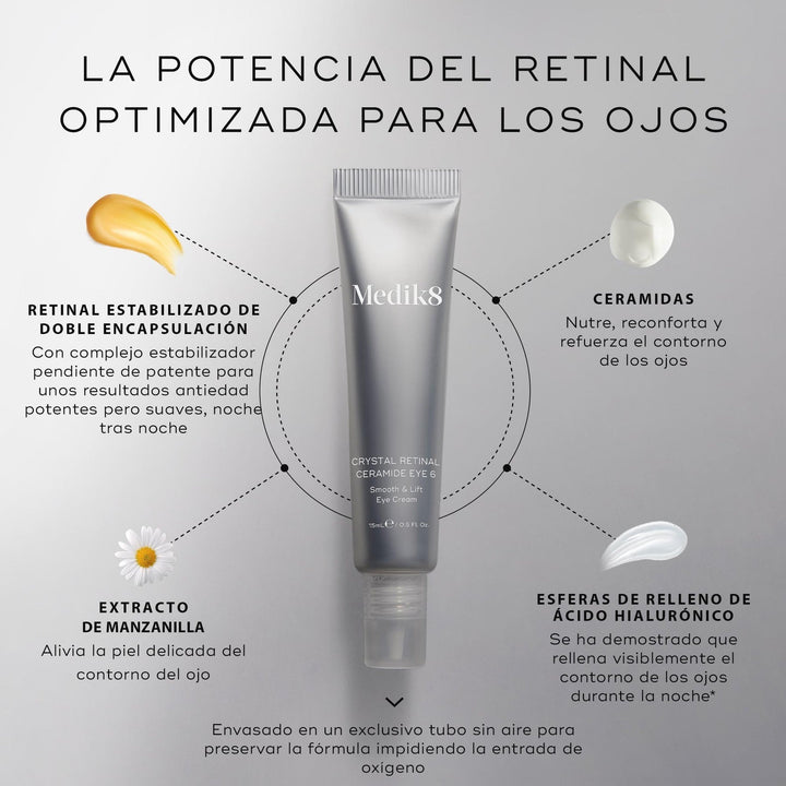 Crystal Retinal Ceramide Eye 10 - Medik8 - Pure Niche Lab