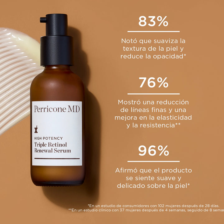 High Potency Triple Retinol Renewal Serum - Perricone MD - Pure Niche Lab
