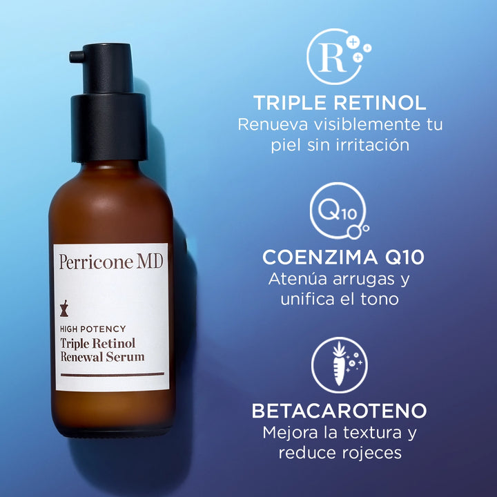 High Potency Triple Retinol Renewal Serum - Perricone MD - Pure Niche Lab