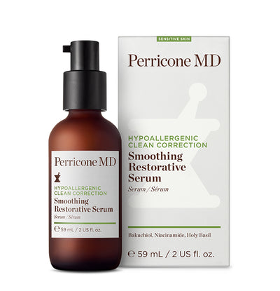 Perricone MD Hypoallergenic Clean Correction Smoothing Restorative Serum con caja