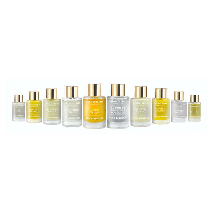 Ultimate Wellbeing Bath &amp; Shower Oil Collection - Aromatherapy Associates - Pure Niche Lab