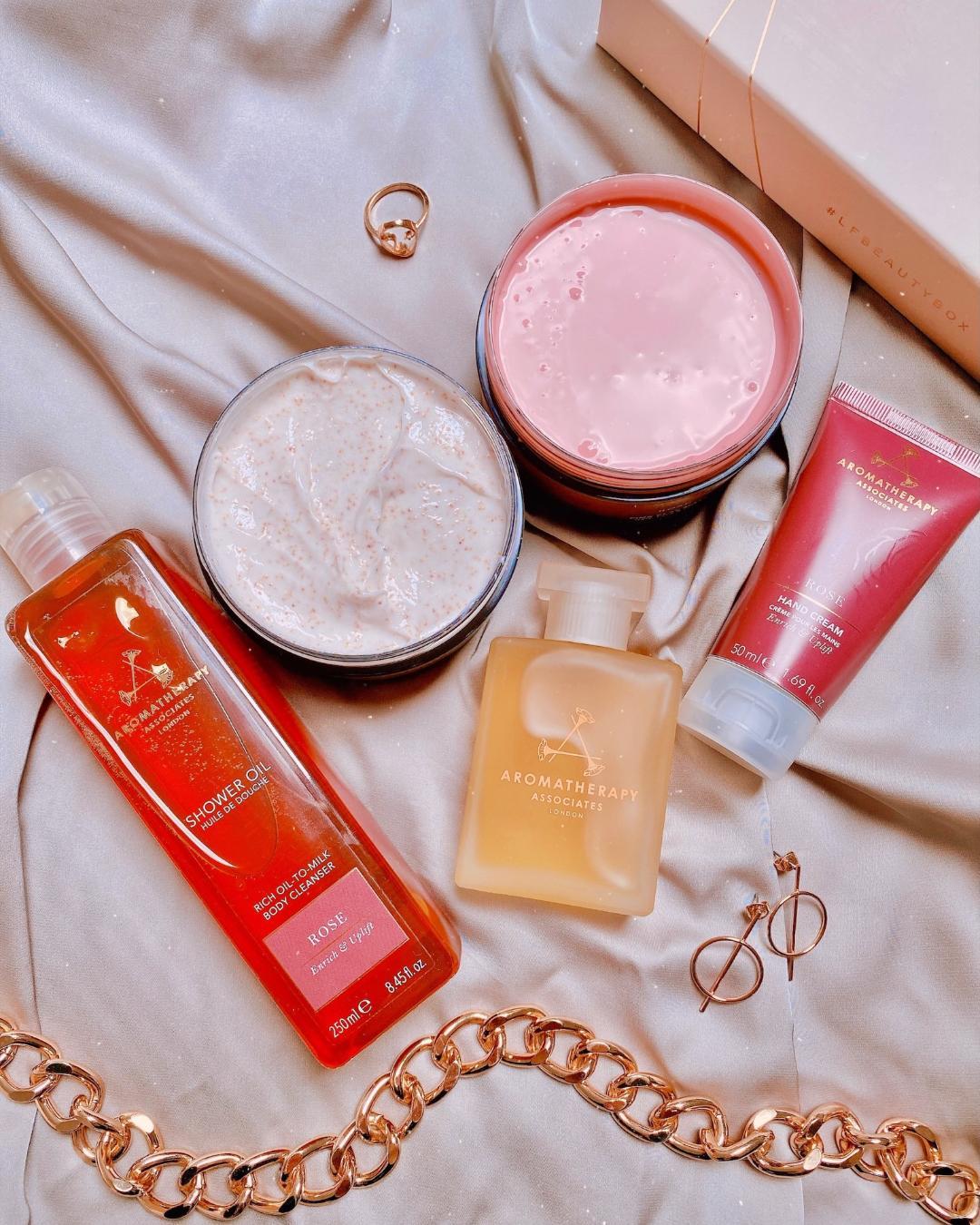 Rose Bath &amp; Shower Oil - Aromatherapy Associates - Pure Niche Lab