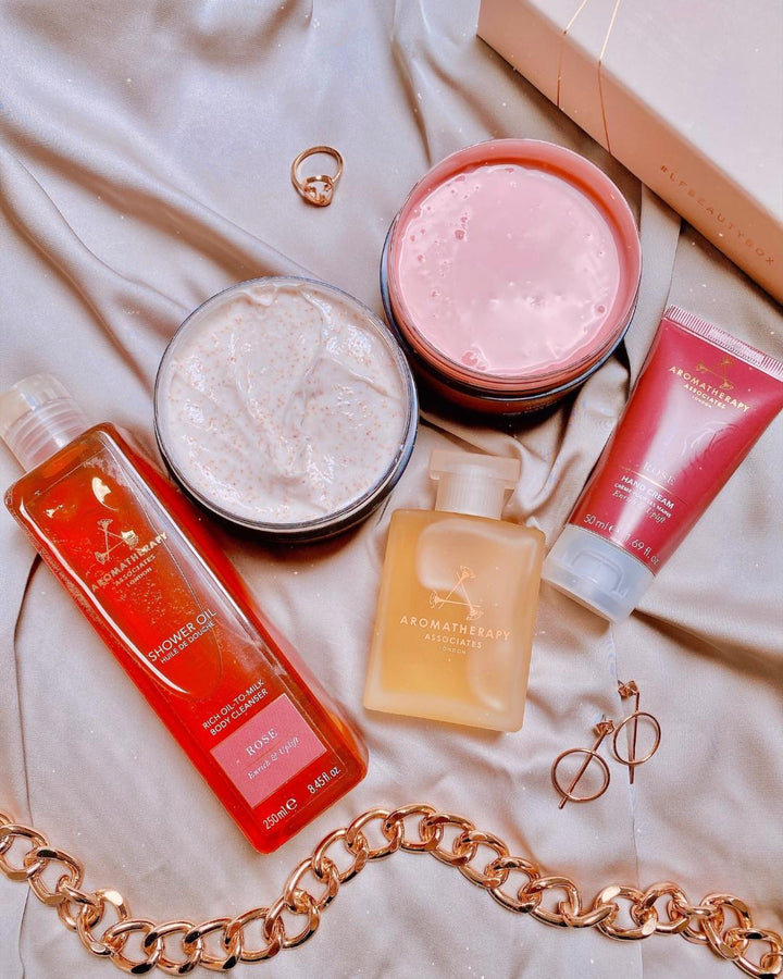 Rose Bath &amp; Shower Oil - Aromatherapy Associates - Pure Niche Lab