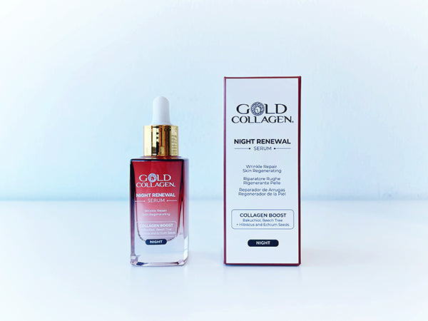 Night Renewal Serum - Gold Collagen - Pure Niche Lab