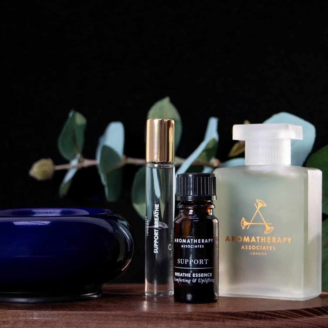 Support Lavender &amp; Peppermint Bath And Shower Oil - Aromatherapy Associates - Pure Niche Lab